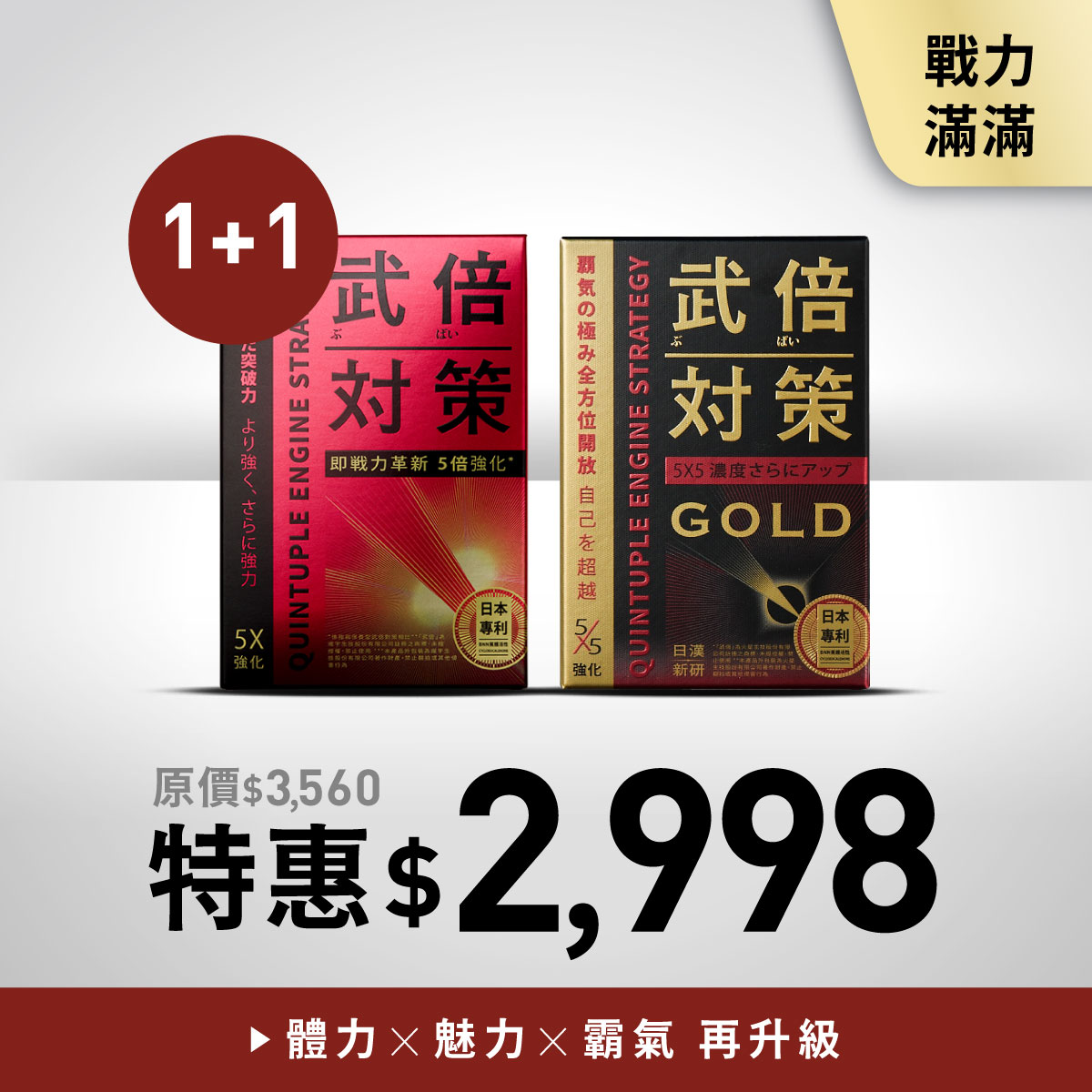 武倍對策1入+武倍對策GOLD1入